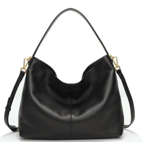 Женские сумки SUSU Mara Soft Pebbled Leather Slouchy Hobo Shoulder Bag with Crossbody Strap Casual Everyday Tote Purse