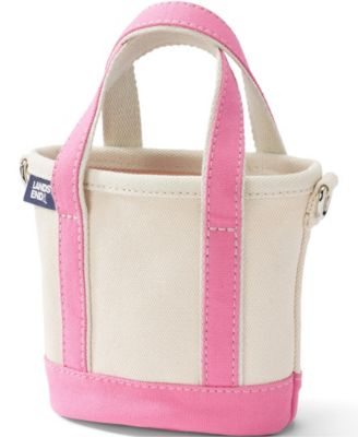 Mini Natural Open Top Canvas Tote Bag