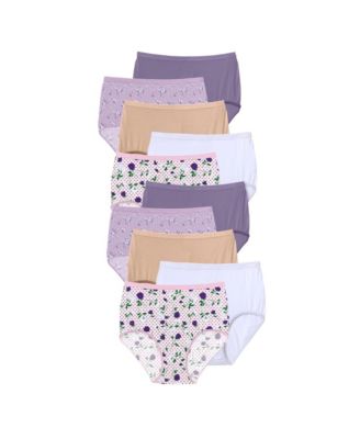 Women's Full Coverage Cotton Brief 10-Pack