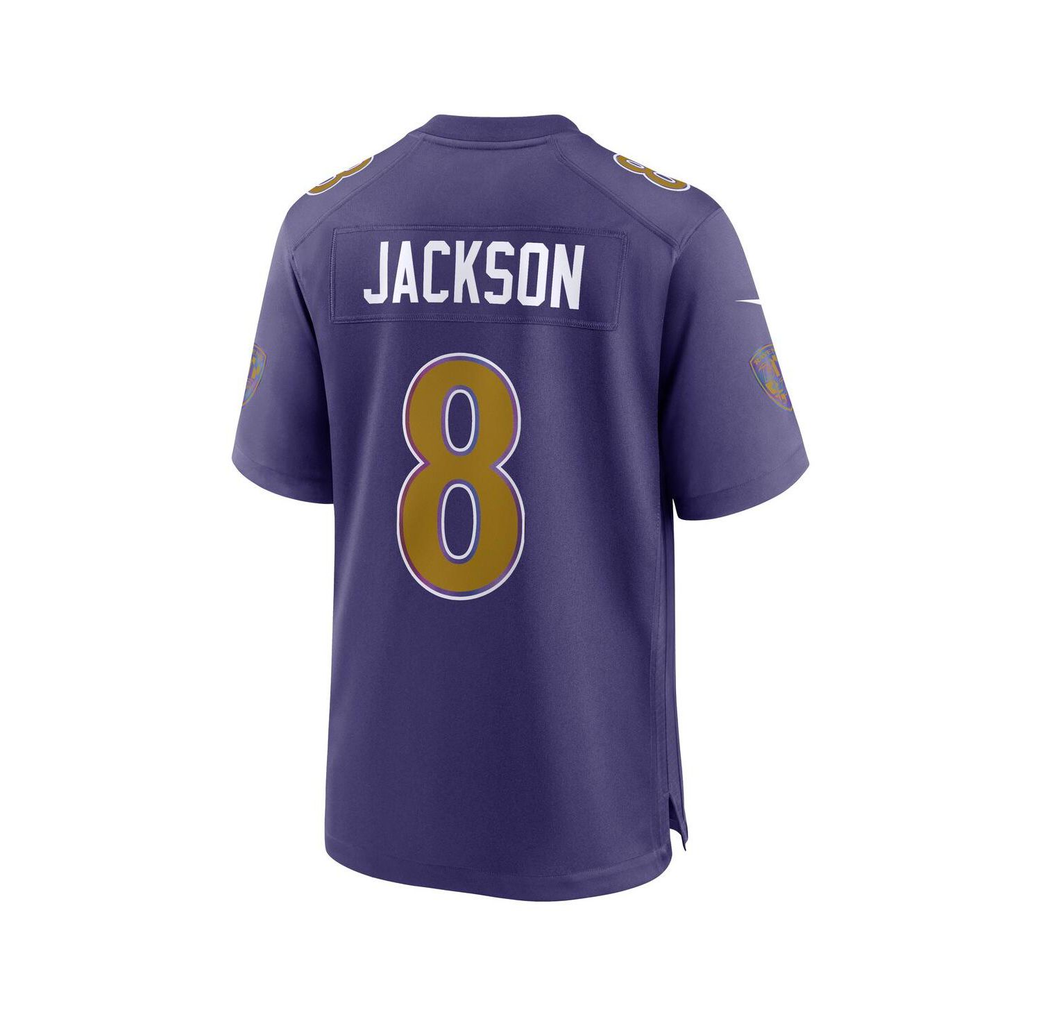 Men's Lamar Jackson Purple Baltimore Ravens Alternate Game Jersey