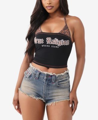 Women's Printed Bikini Bandeau Top