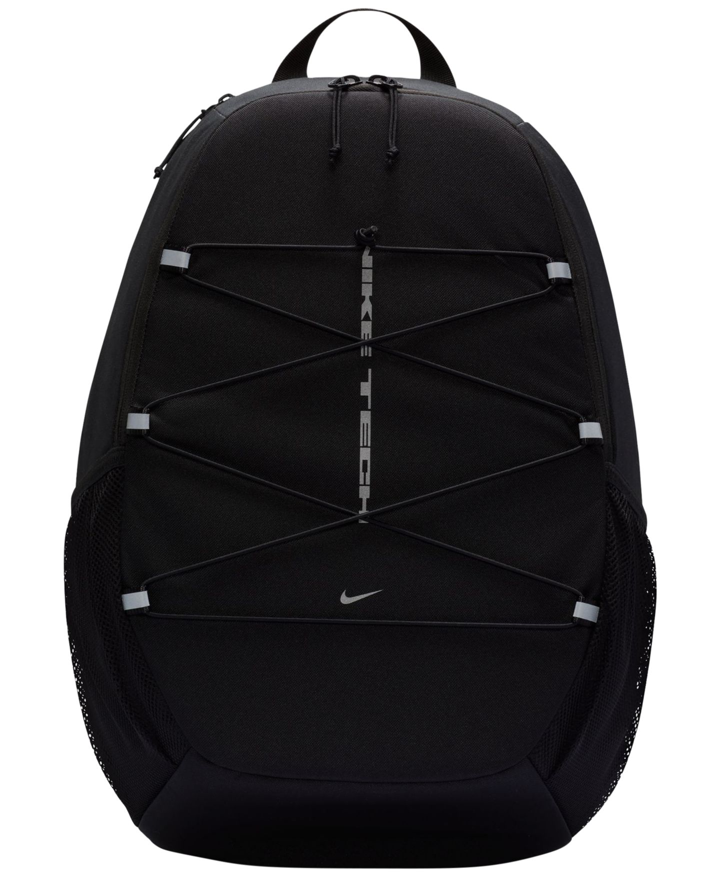 Рюкзак Nike Heritage Sweep Tech (25L), цвет: Чёрный / Серебряный — фото 1