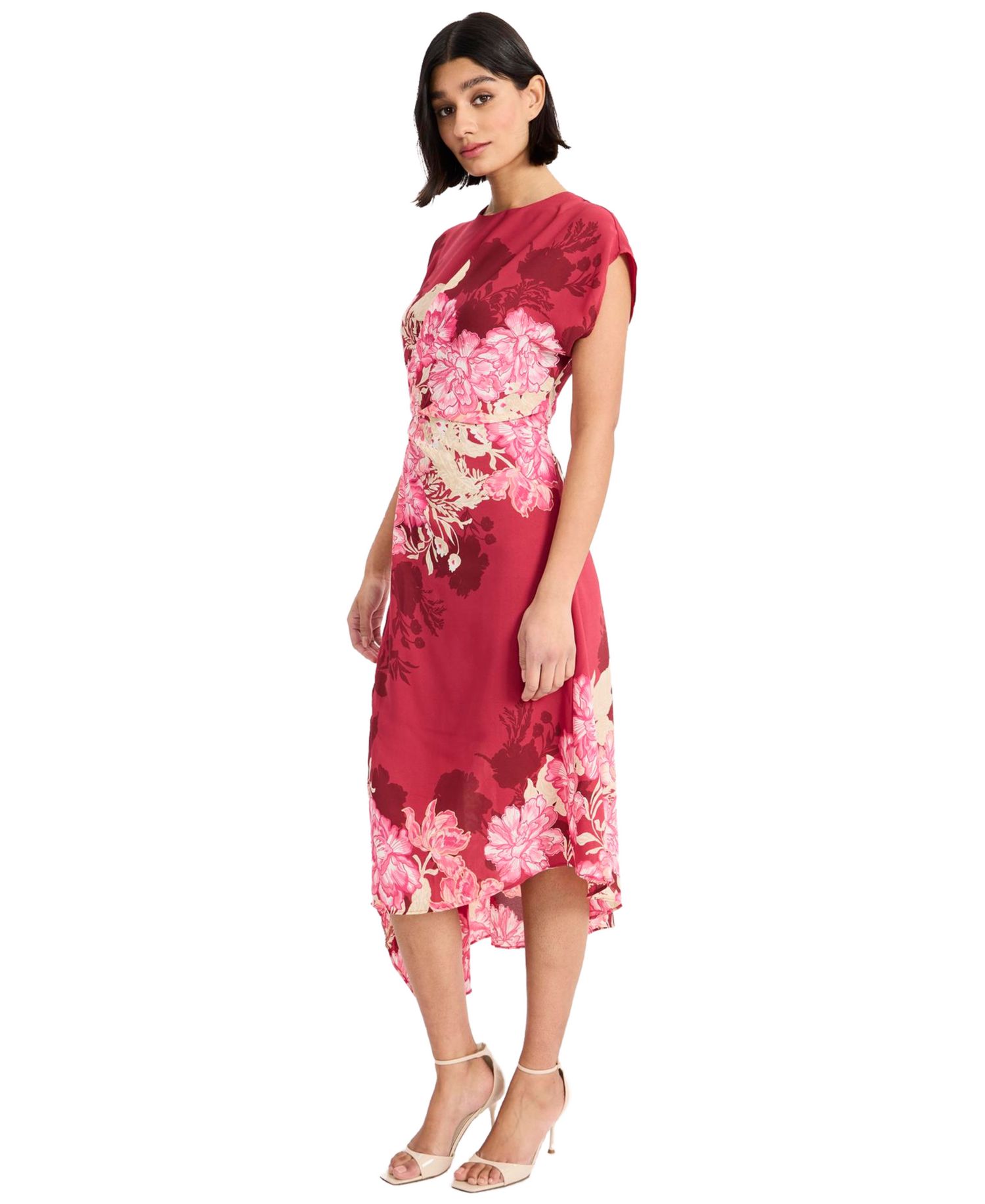 Women's Crewneck Midi Dress