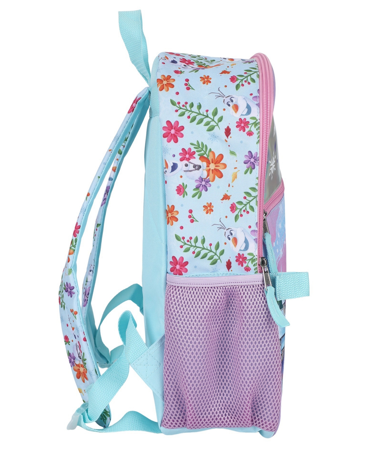 Spider-Man Boys' and Girls' Frozen Backpack, Lunch Bag, Pencil Case, Key Chain and Carabiner, 5-Piece Set