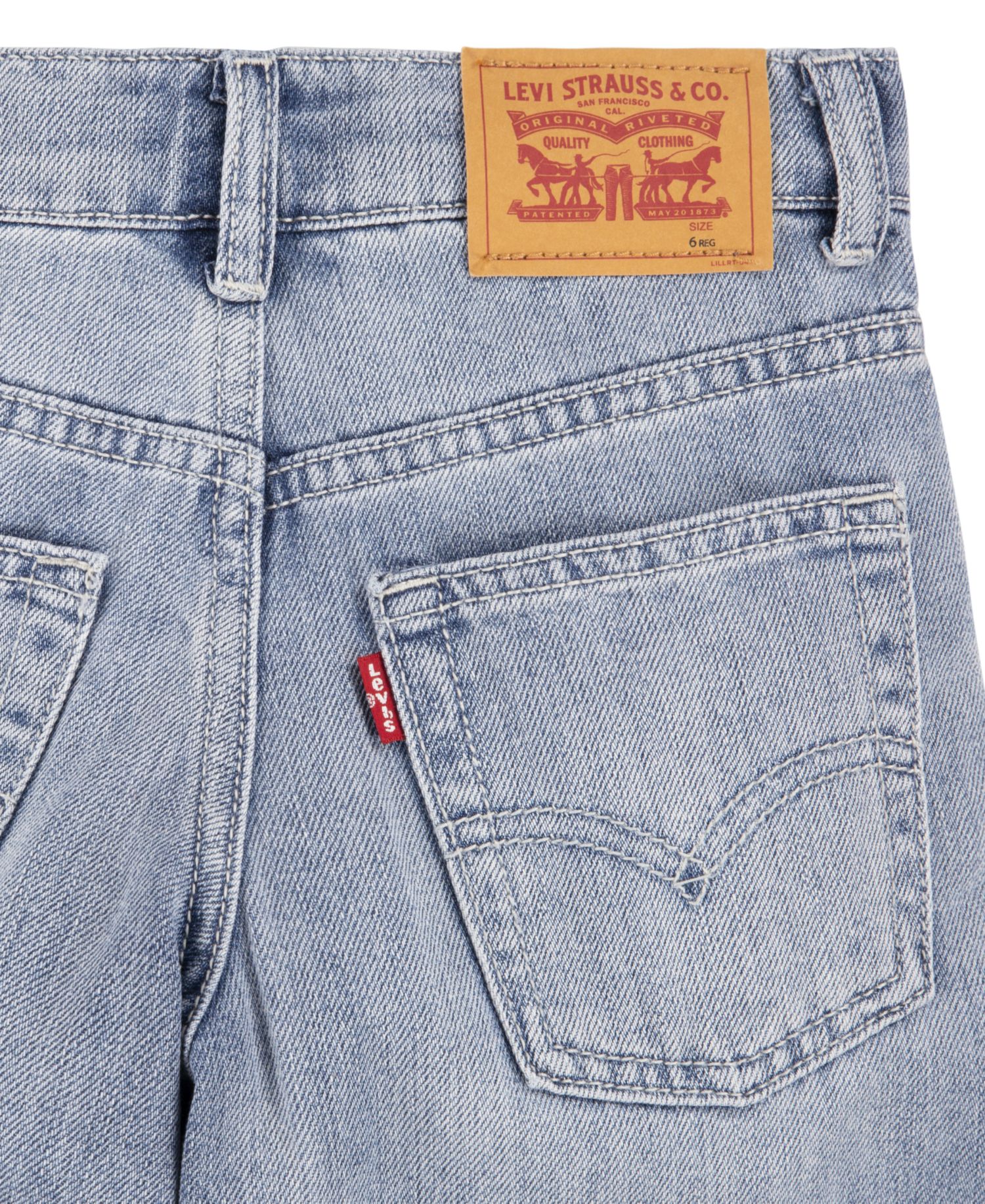 Boys' 4-7X Stay Loose Denim Shorts