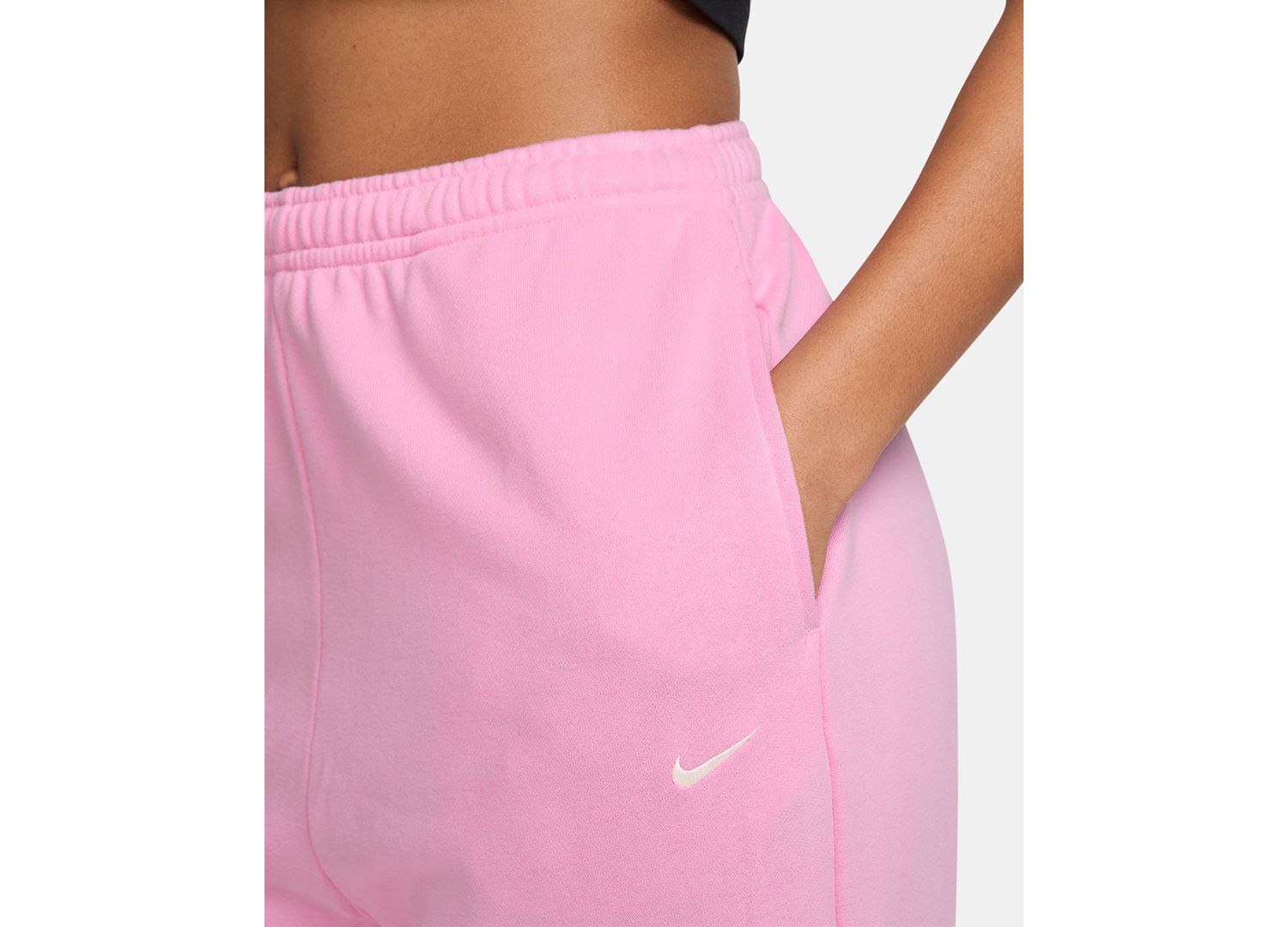 Women's Studio Fleece Lightweight "French Terry" Oversized High-Rise Cuffed Pants