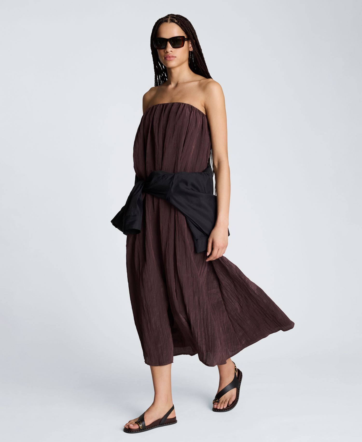 Women's Strapless Maxi Dress