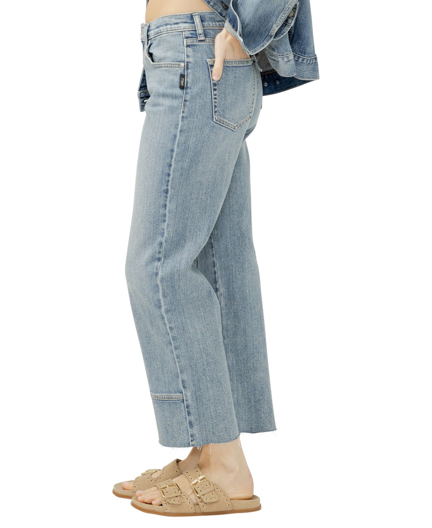 Women's Western Relaxed Straight-Leg Jeans
