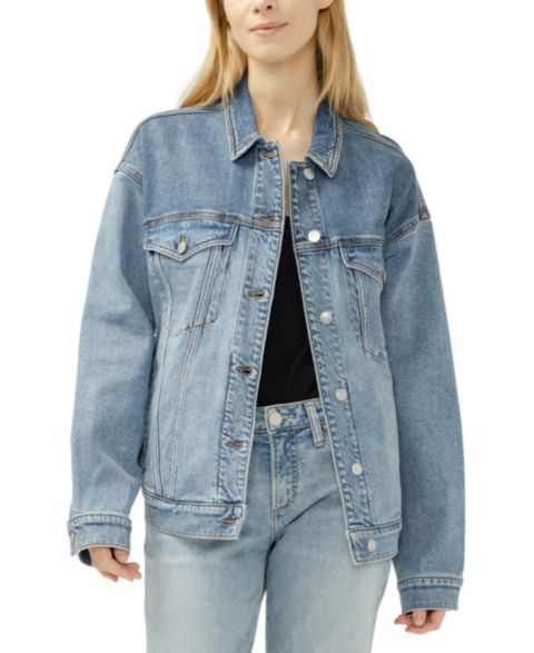 Женские куртки Silver Jeans Co. Women's Western Two-Tone Jacket