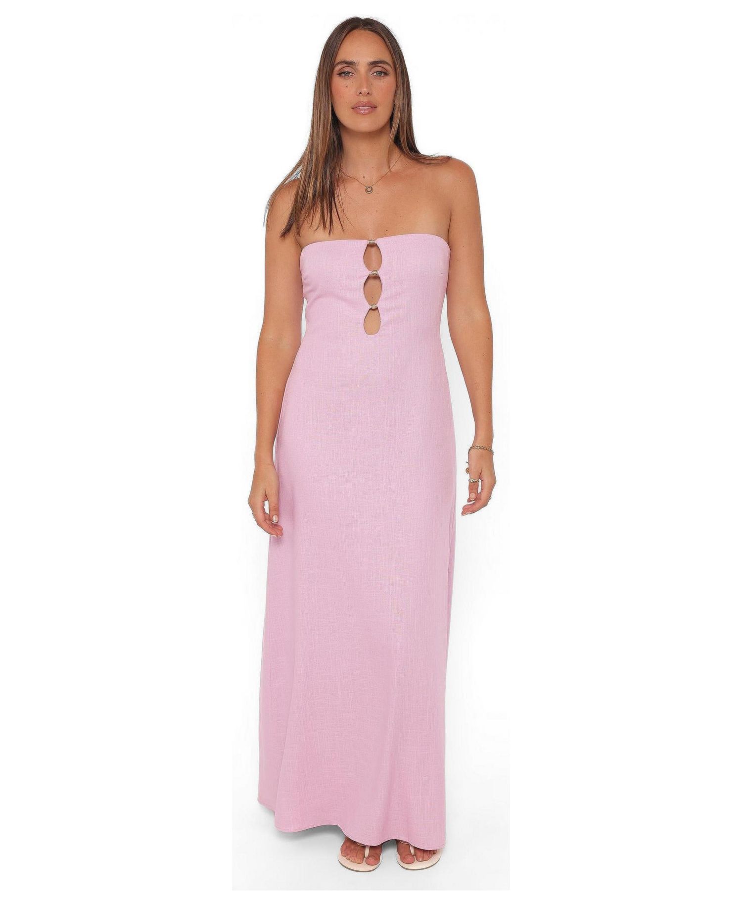 Women's Bolton Strapless Maxi Dress