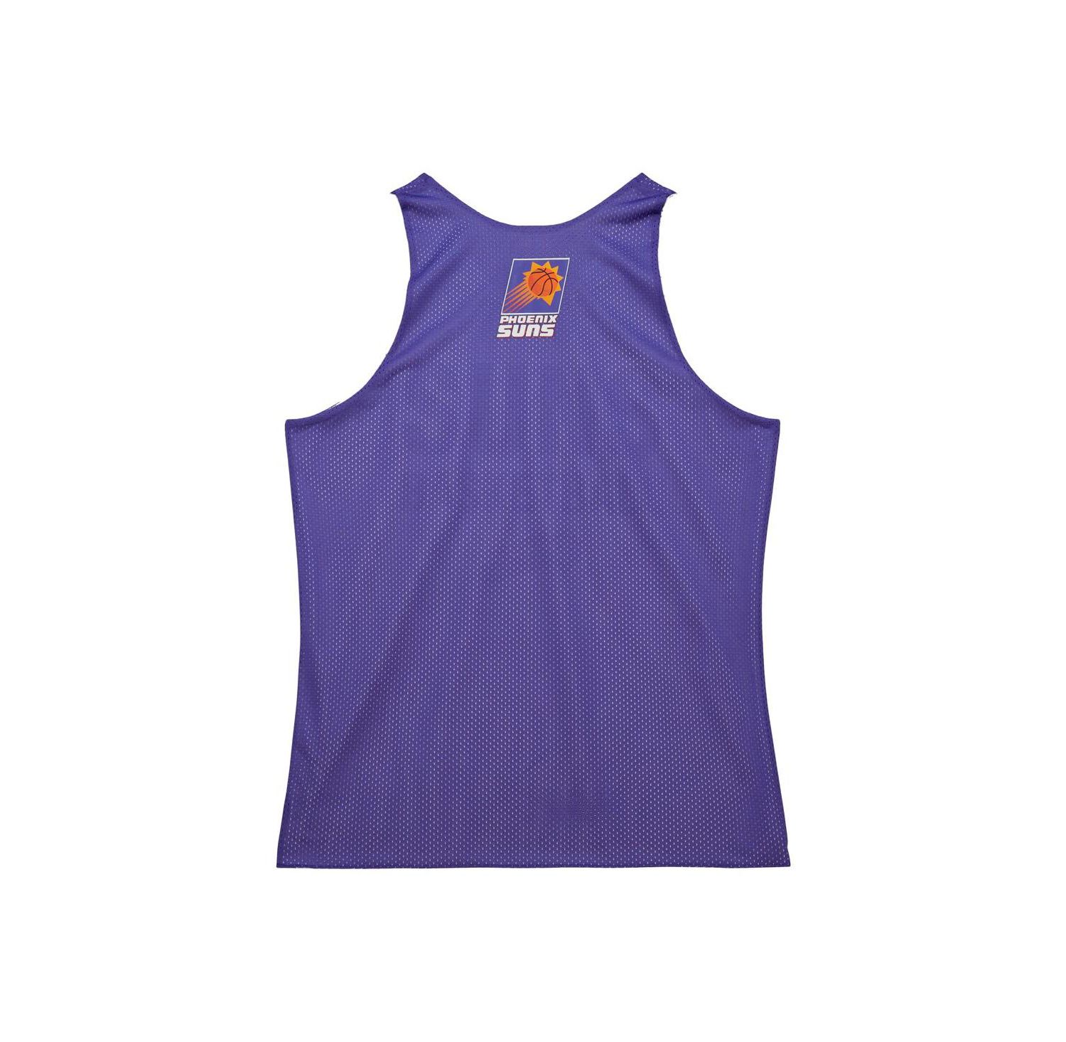 Men's Purple/White Phoenix Suns Hardwood Classics Reversible Mesh Practice Jersey