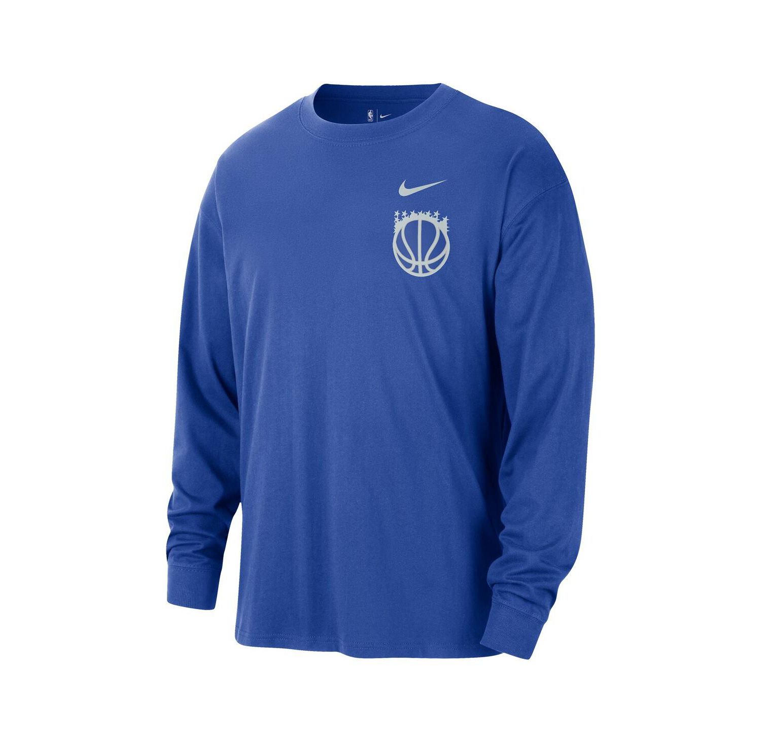 Nike Men's Blue Orlando Magic 2025/26 City Edition Remix Essential Logo Long Sleeve T-Shirt