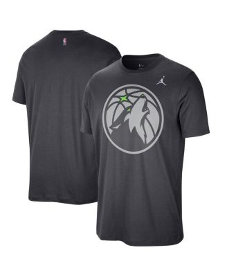 Men's Anthracite Minnesota Timberwolves Statement Edition Essential T-Shirt