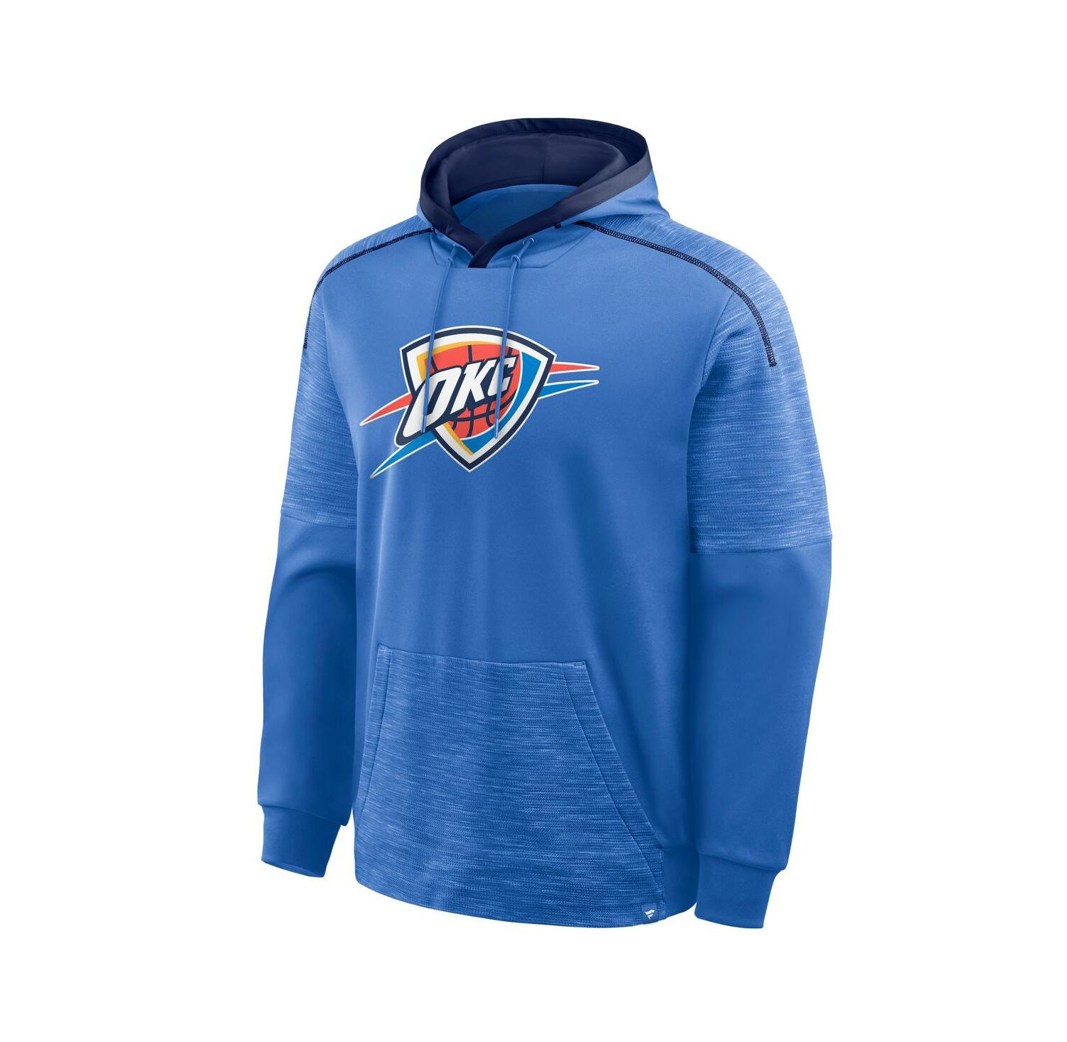 Men's Blue Oklahoma City Thunder Pick Roll Defender Pullover Hoodie
