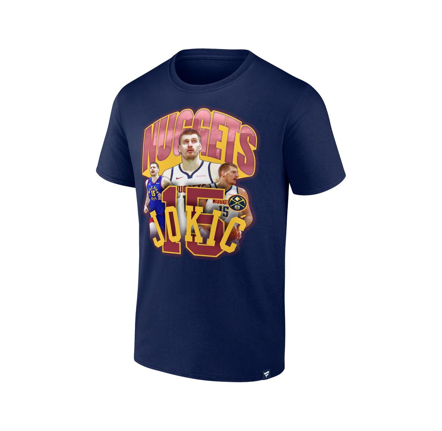 Men's Nikola Jokic Navy Denver Nuggets Notorious 4.0 T-Shirt