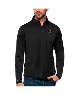 Men's Black LAFC Tribute Quarter-Zip Pullover