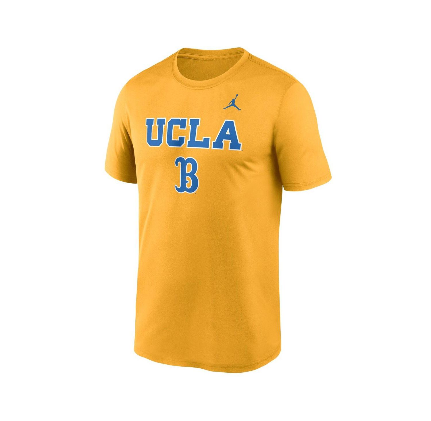 Men's Gold UCLA Bruins Lockup Legend Performance T-Shirt
