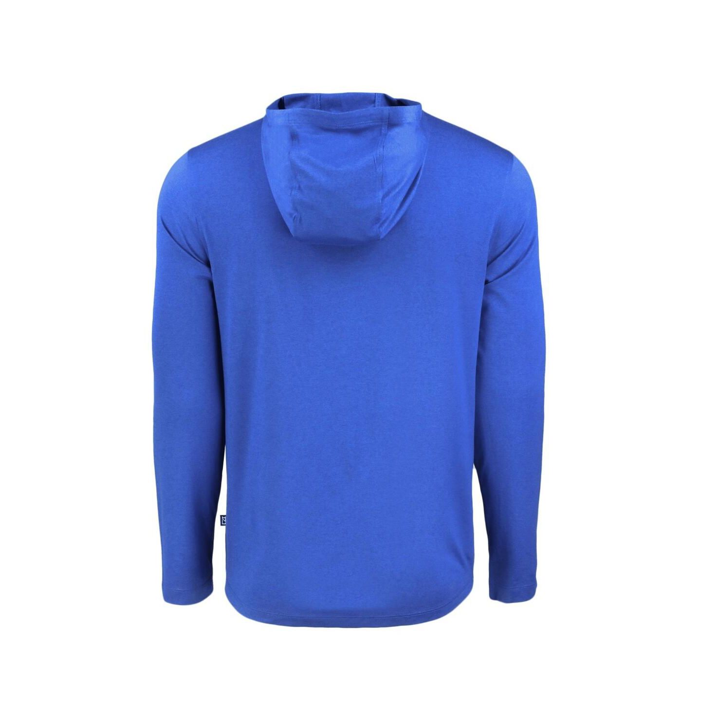 Мужское худи Cutter & Buck Royal Chicago Cubs Coastline Epic Comfort Eco Long Sleeve T-Shirt — фото 3