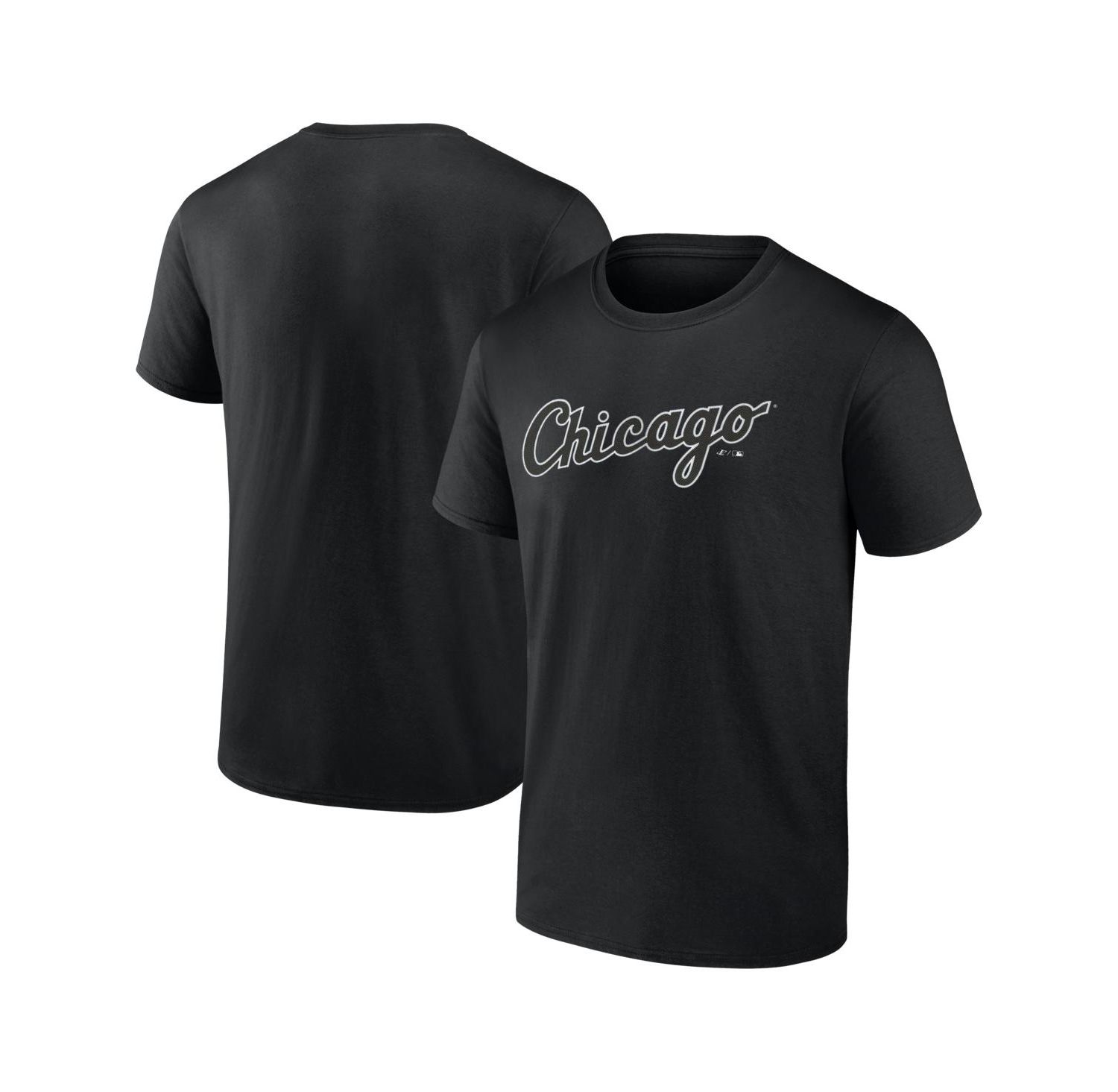 Men's Black Chicago White Sox Wordmark T-Shirt