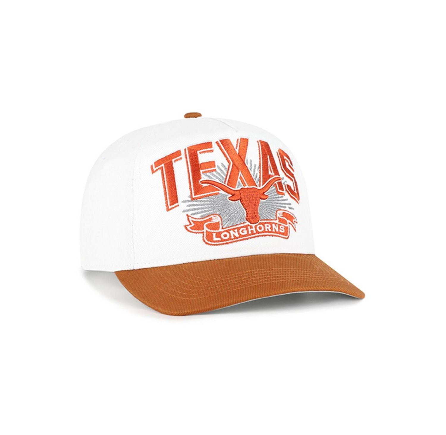 Men's White Texas Longhorns Prime Play Hitch Adjustable Hat