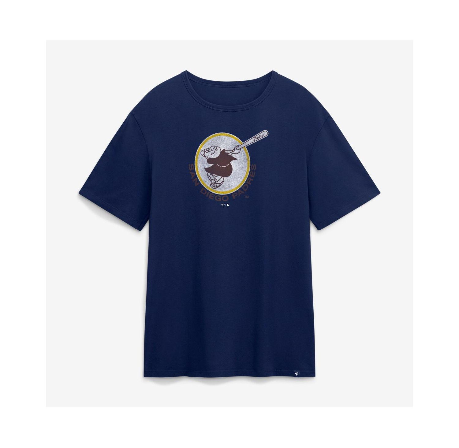 Men's Navy San Diego Padres Vintage Logo Legacy T-Shirt