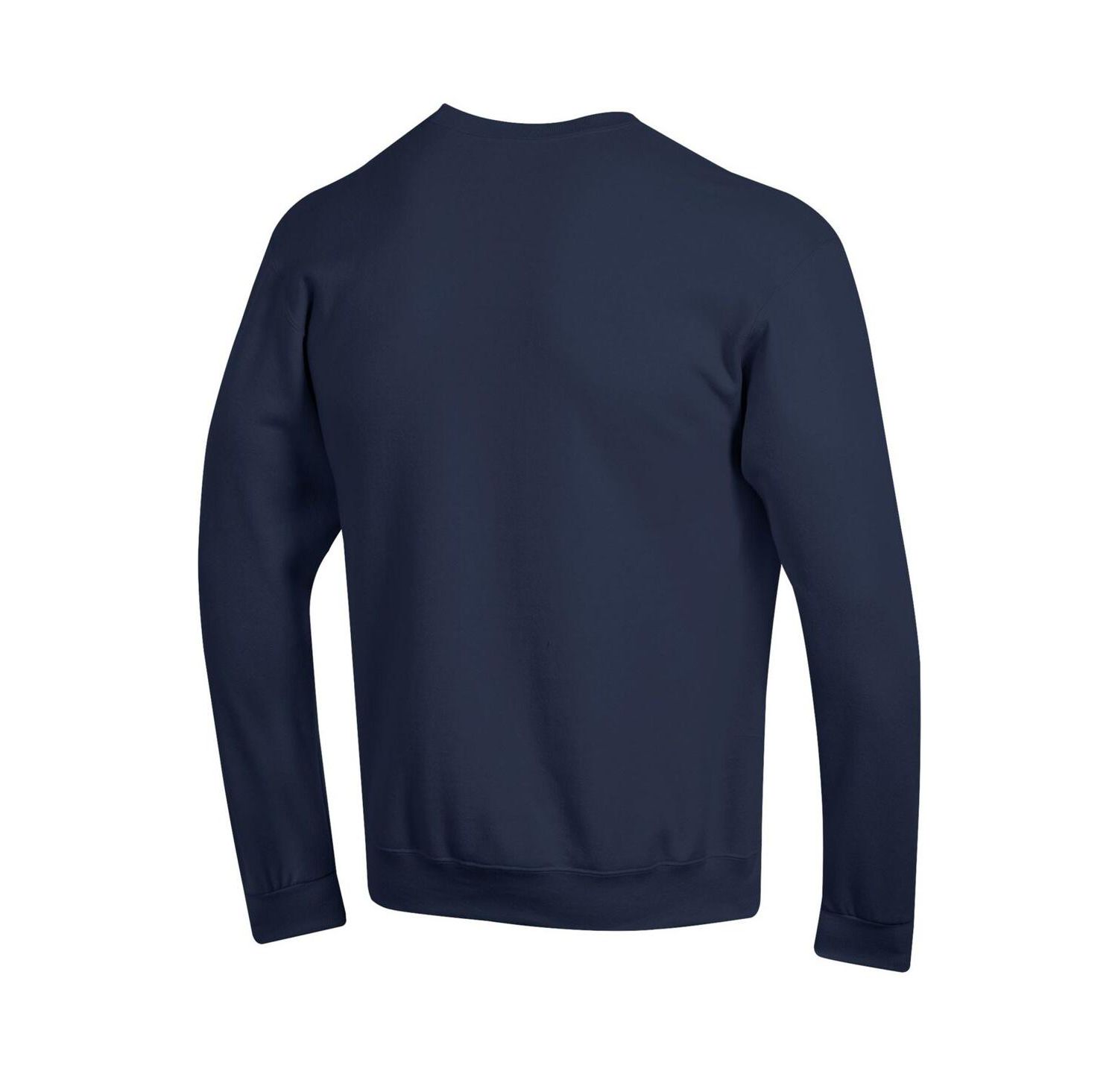 Men's Navy Georgetown Hoyas Basic Arch Fleece Pullover Sweatshirt