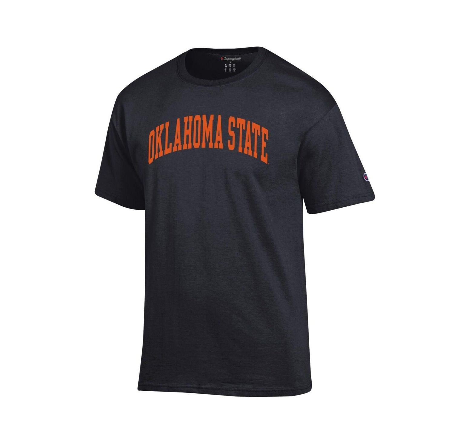 Men's Black Oklahoma State Cowboys Basic Arch T-Shirt