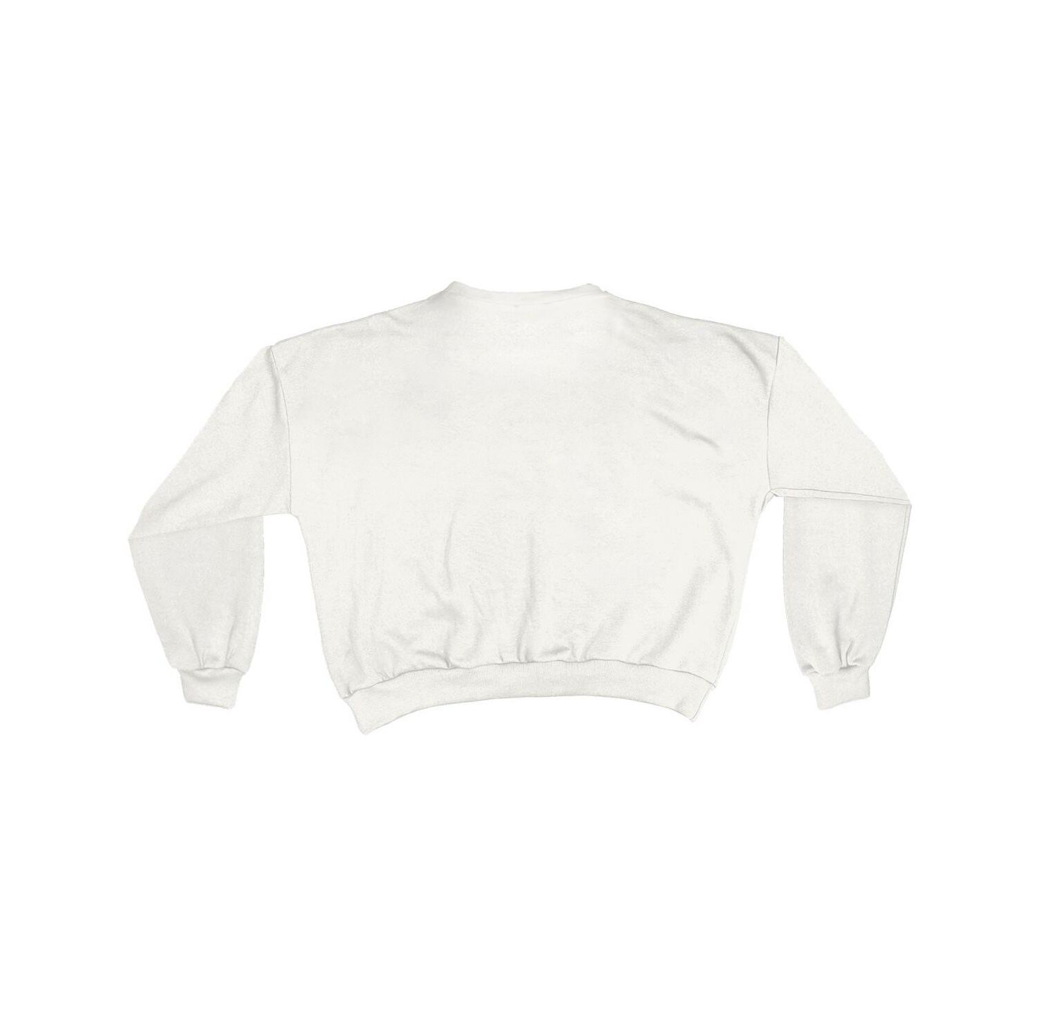 Women's White Penn State Nittany Lions Oversized Janice Waist-Length Sweatshirt