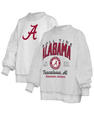 Women's Heather Gray Alabama Crimson Tide Reversible Sweatshirt