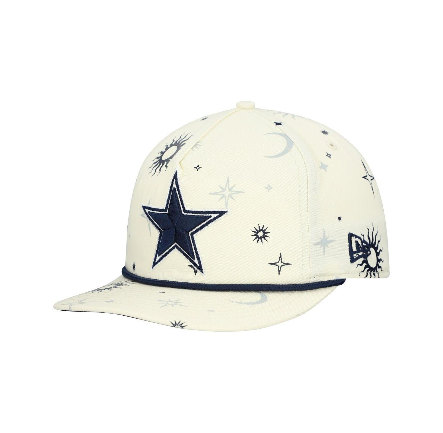 Men's Stone Dallas Cowboys Celestial Golfer Snapback Hat