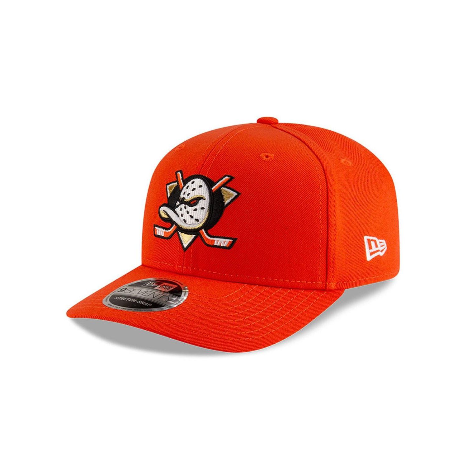 Men's Orange Anaheim Ducks 9SEVENTY Adjustable Hat