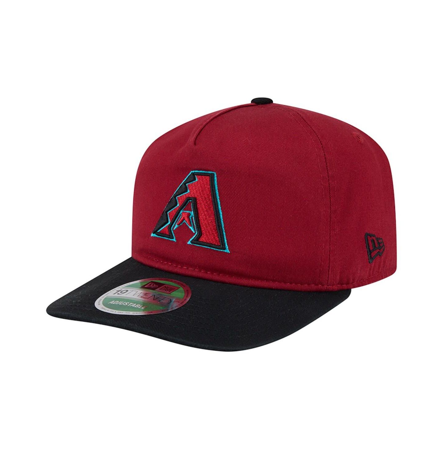 Мужская кепка New Era Red Arizona Diamondbacks Team 19TWENTY Adjustable Hat — фото 1