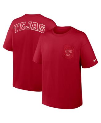 Men's Red Texas Rangers City Connect Max90 Pocket T-Shirt