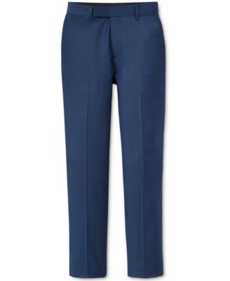 calvin klein blue suit pants