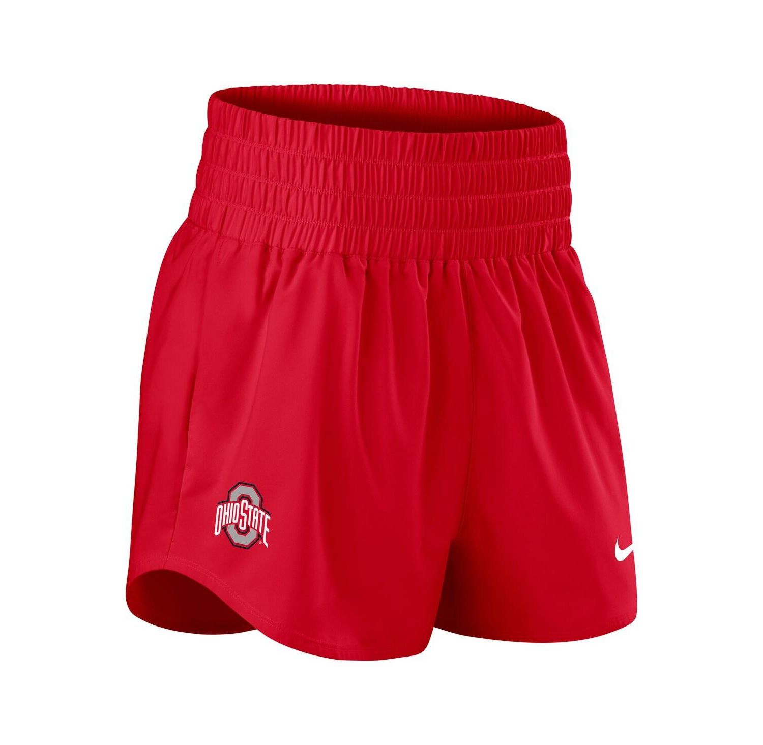 Women's Scarlet Ohio State Buckeyes Performance One Dri-FIT High-Rise Shorts