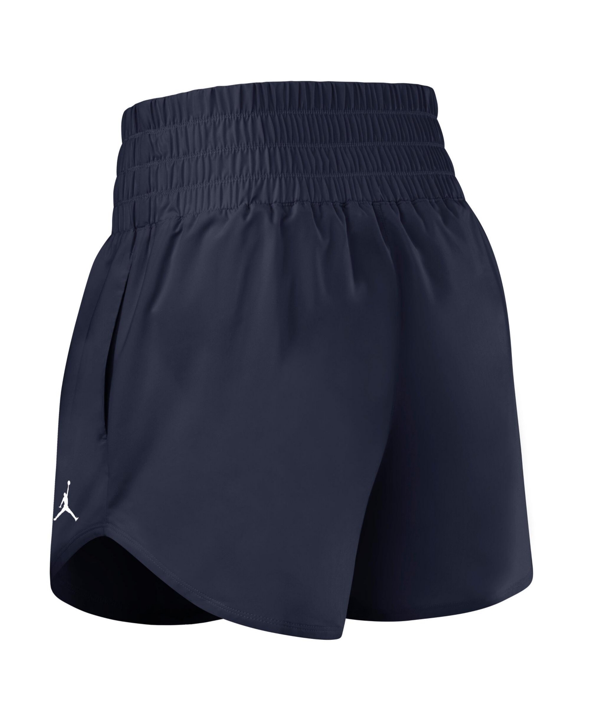 Jordan Women's Navy Michigan Wolverines Performance One Dri-fit High-Rise Shorts