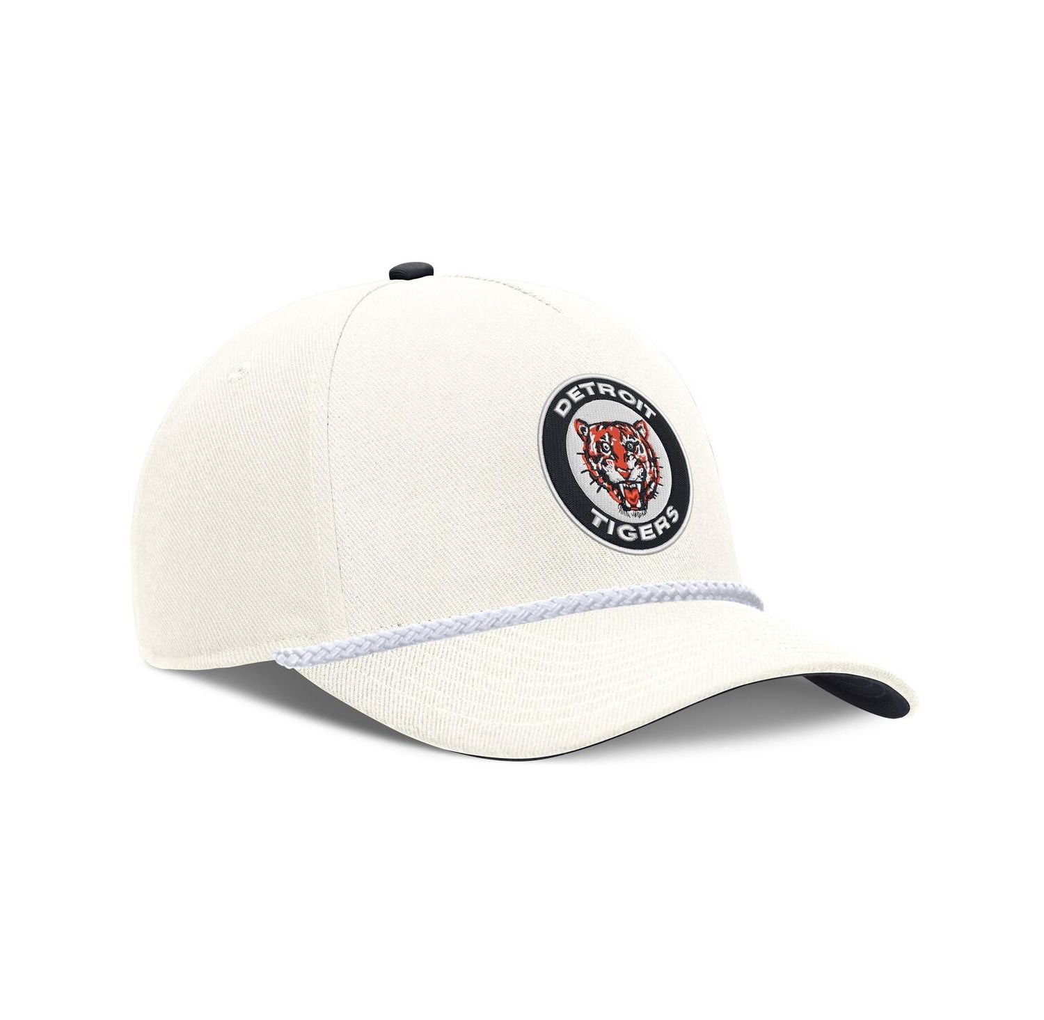 Men's Cream Detroit Tigers Cooperstown Rise Adjustable Hat