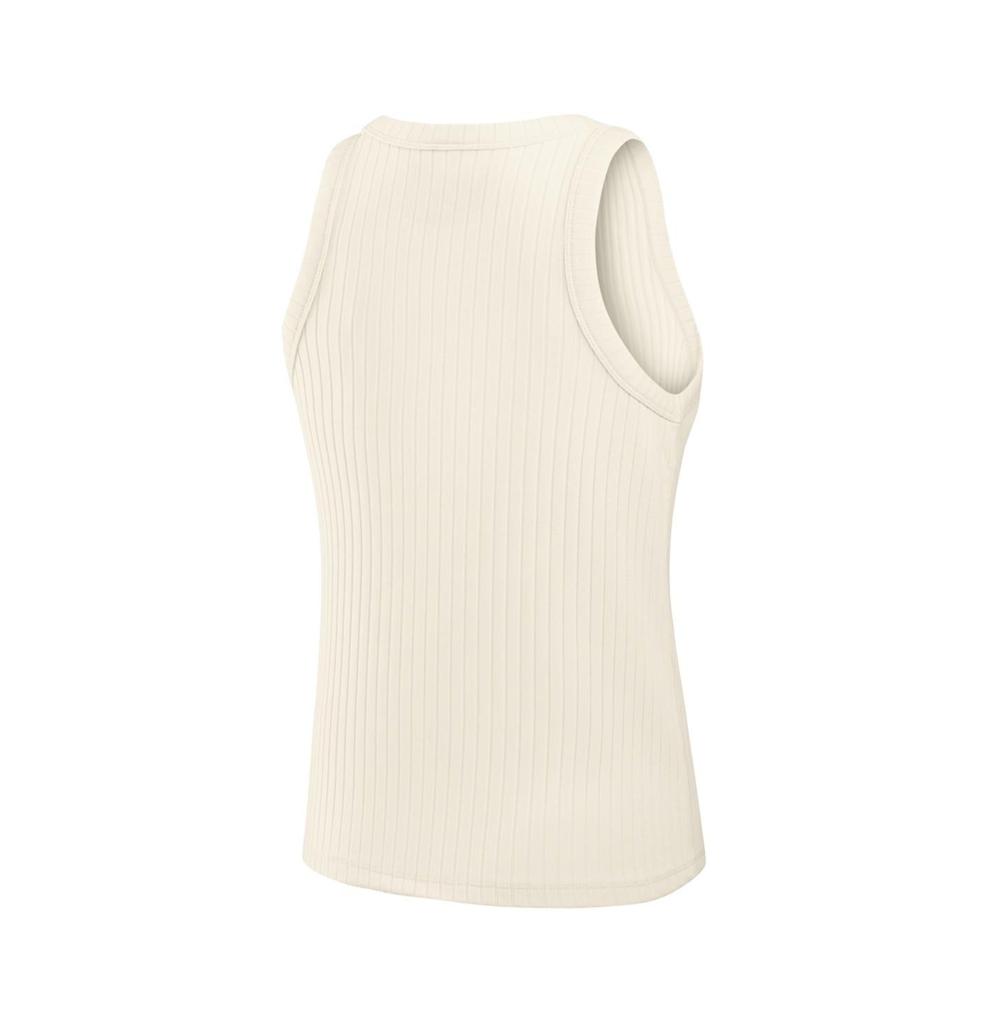 Женский топ Fanatics Cream Baltimore Ravens Star Play Tri-Blend Ribbed — фото 3