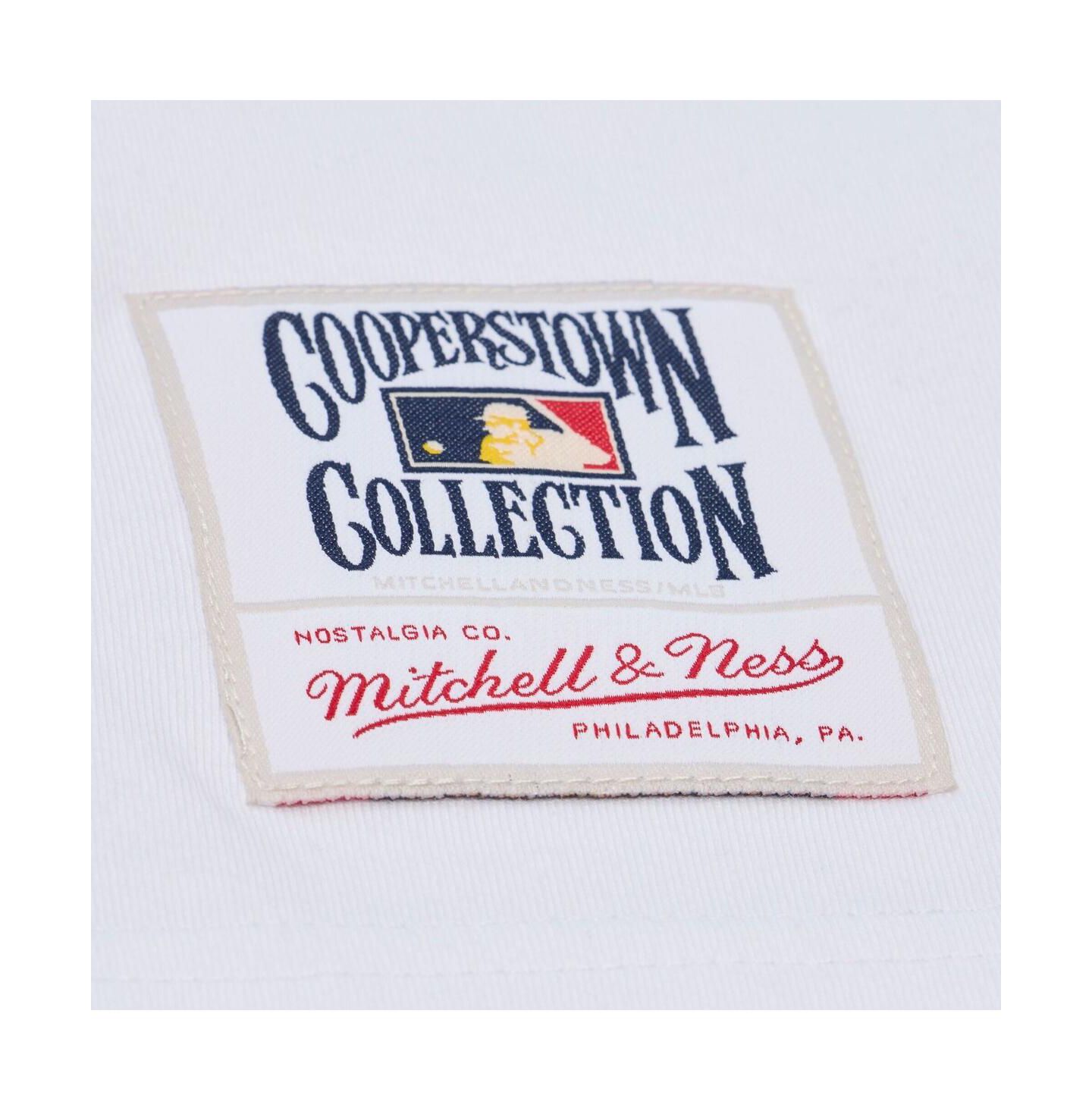 Мужская футболка Mitchell & Ness White San Diego Padres Cooperstown Collection Arctic — фото 3