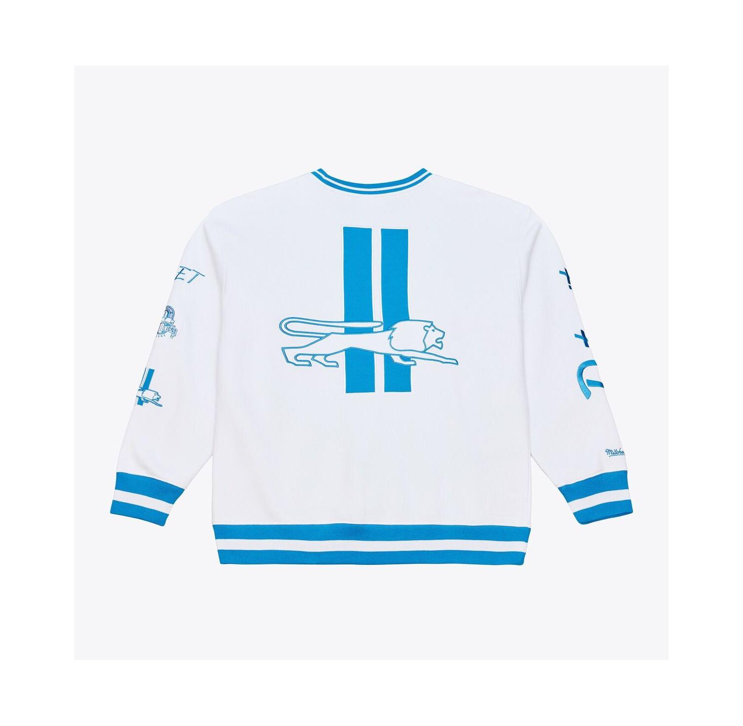 Men's White Detroit Lions Arctic Fleece Sweatshirt