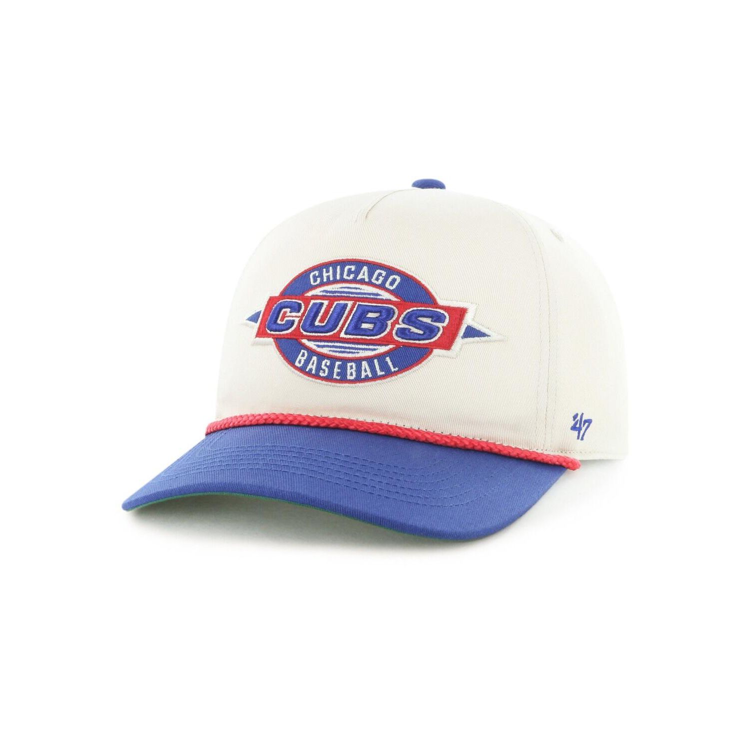 Men's Natural Chicago Cubs Frame Out Hitch Adjustable Hat