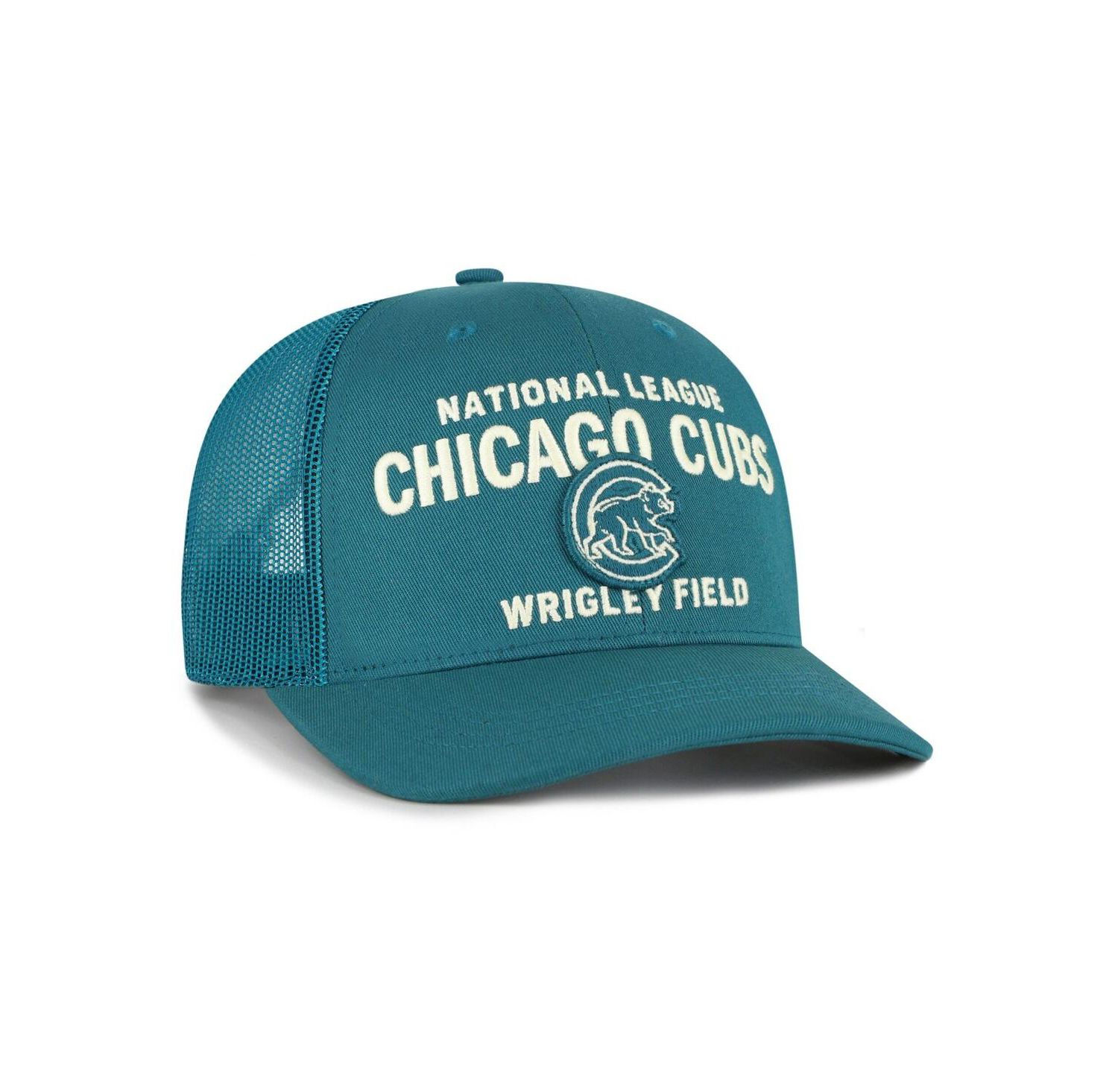 Men's Teal Chicago Cubs Contemporary Hitch Adjustable Trucker Hat