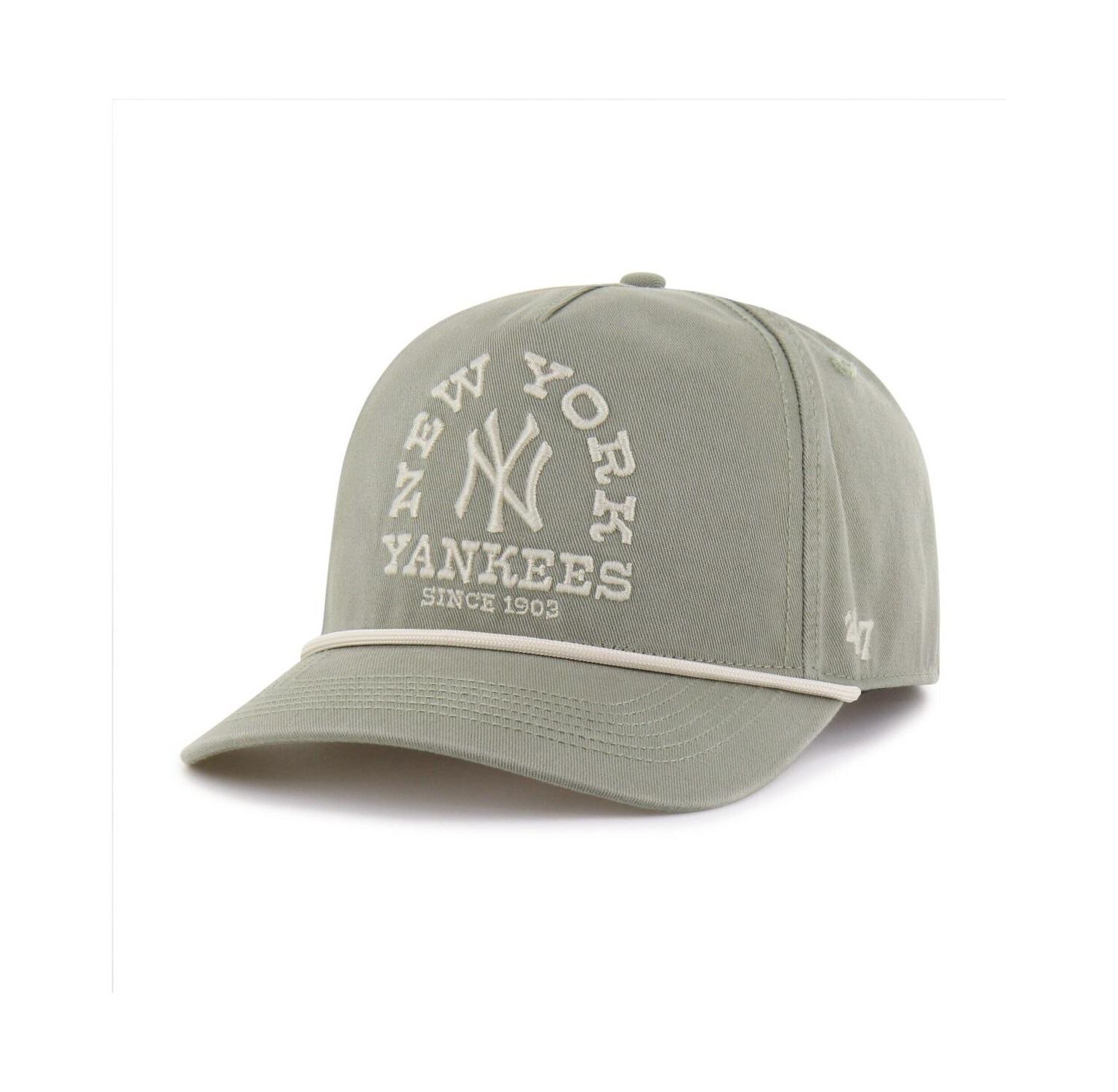 Men's Olive New York Yankees Canyon Ranchero Hitch Adjustable Hat