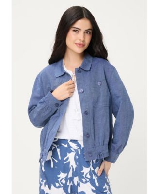 Women's Linen-Cotton Jacket