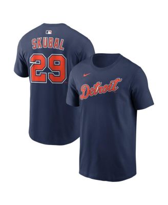 Men's Tarik Skubal Navy Detroit Tigers Name & Number T-Shirt