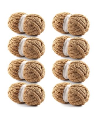 Chunky Chenille Yarn for Hand Knitting Crocheting