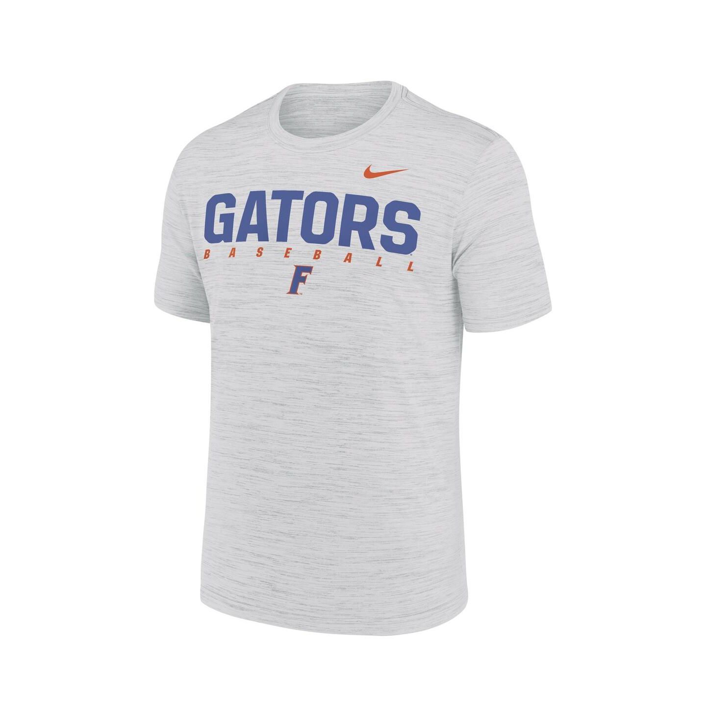 Мужская футболка Nike White Florida Gators Dugout Velocity Dri-FIT — фото 2