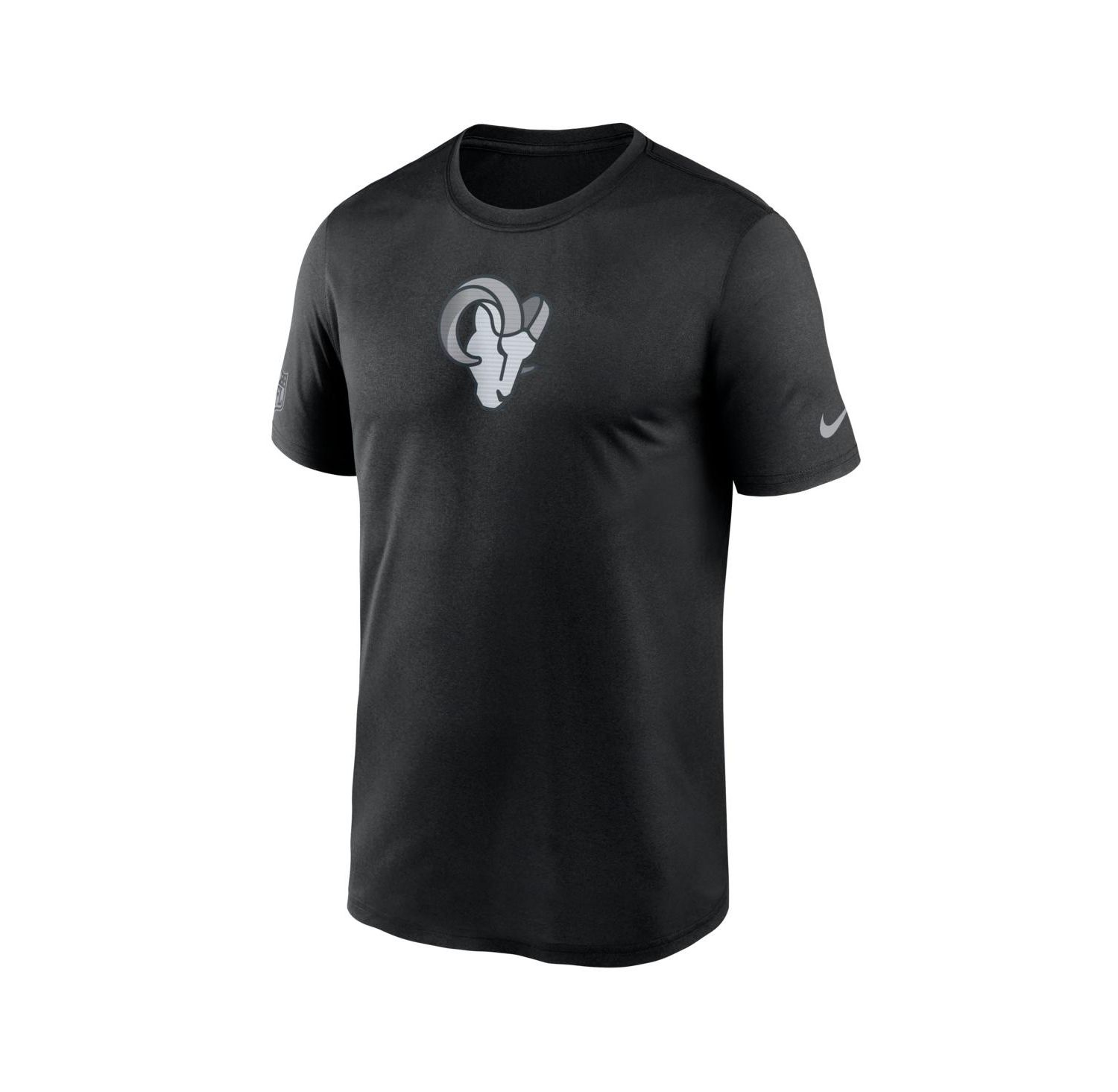 Men's Black Los Angeles Rams Sideline Lead The Charge Legend Dri-FIT T-Shirt