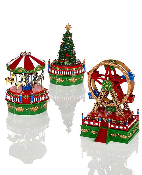 Mr Christmas Mini Carnival Music Box Collection Reviews All