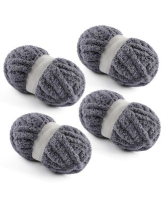Chunky Chenille Yarn for Hand Knitting Crocheting